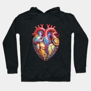 Emotive Men's heart Hoodie